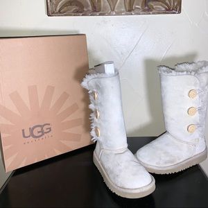 Girls tall Bailey button beige size 13